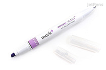 Kokuyo Mark+ 2 Way Marker Pen - Purple - KOKUYO PM-MT200V