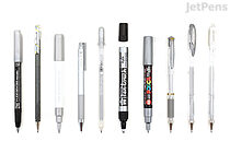 Sakura Pen Touch Paint Marker, Silver Extra Fine 41102art Craft Pen Maker