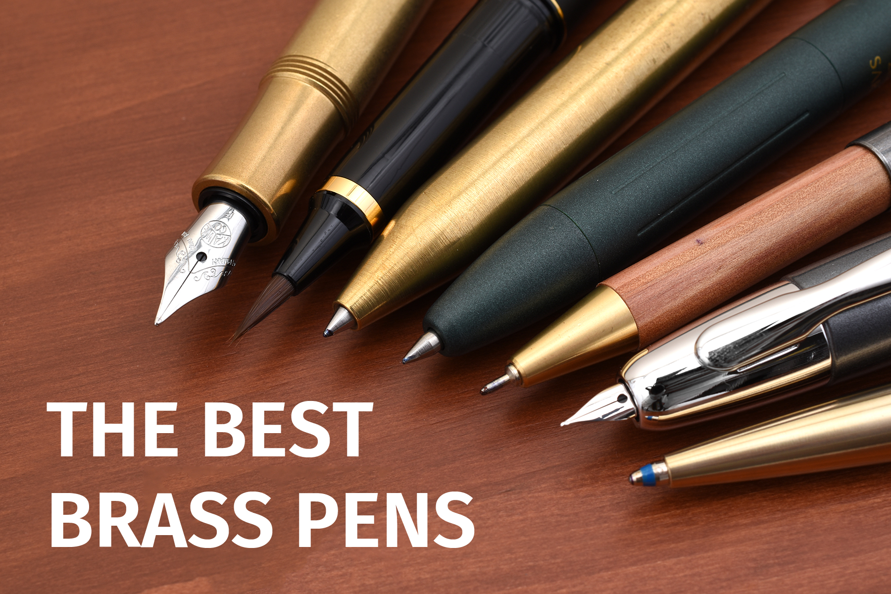 Small Brass Pen Creative Brass Journal Pens Journal Pens Brass