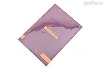 Rhodia ColoR Premium Pad No. 16 - A5 - Lined - Violet - RHODIA 169/70