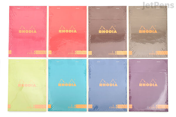 Rhodia ColoR Premium Pad - No. 16 (A5) - Lined - Chocolate