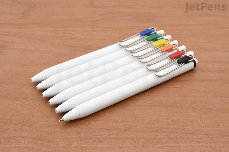 The Uni-ball One might look simple, but it’s hands down the best gel pen for coloring.