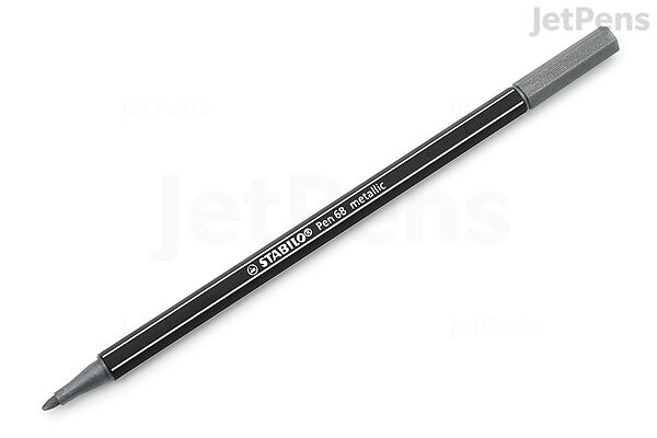 forum Heup pack Stabilo Pen 68 Metallic Marker - 1.4 mm - Silver | JetPens