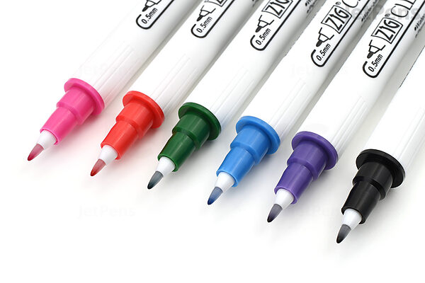 Kuretake ZIG Clean Color Dot Marker – Bumbo Stationeries