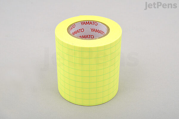Yamato Memoc Tape Roll Sticky Notes - Film Type - 7 mm - 4 Color Set