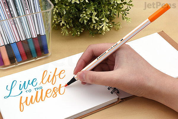 Middelen vis Maken Stabilo Pen 68 Brush Marker - 20 Pen Set (19 Colors) | JetPens