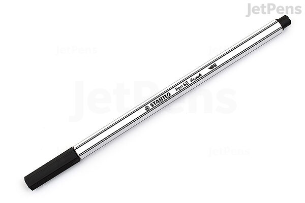 Stabilo Pen 68 Brush Marker - Black