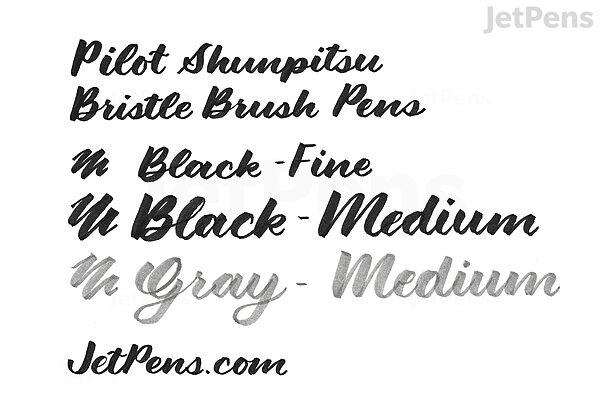 10 Sets Pentel Brush Pen Quick Dry Brush Extra Fine Black XFPD5F from Japan