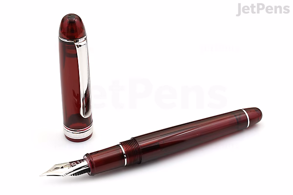 Platinum 3776 Century Fountain Pen Bourgogne 18000cr #71 Nib Sizes: Broad