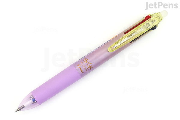 Pilot Frixion Ball 4 4 Color Gel Ink Multi Pen 0 38 Mm Gradation Purple Jetpens Pilot Frixion Ball 4 4 Color Gel Ink Multi Pen 0 38 Mm Gradation Purple Jetpens