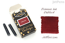 Diamine Oxblood Ink - 18 Cartridges - DIAMINE INK 8079