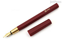 YSTUDIO Resin Fountain Pen - Red - Fine Nib - YSTUDIO STAT-33