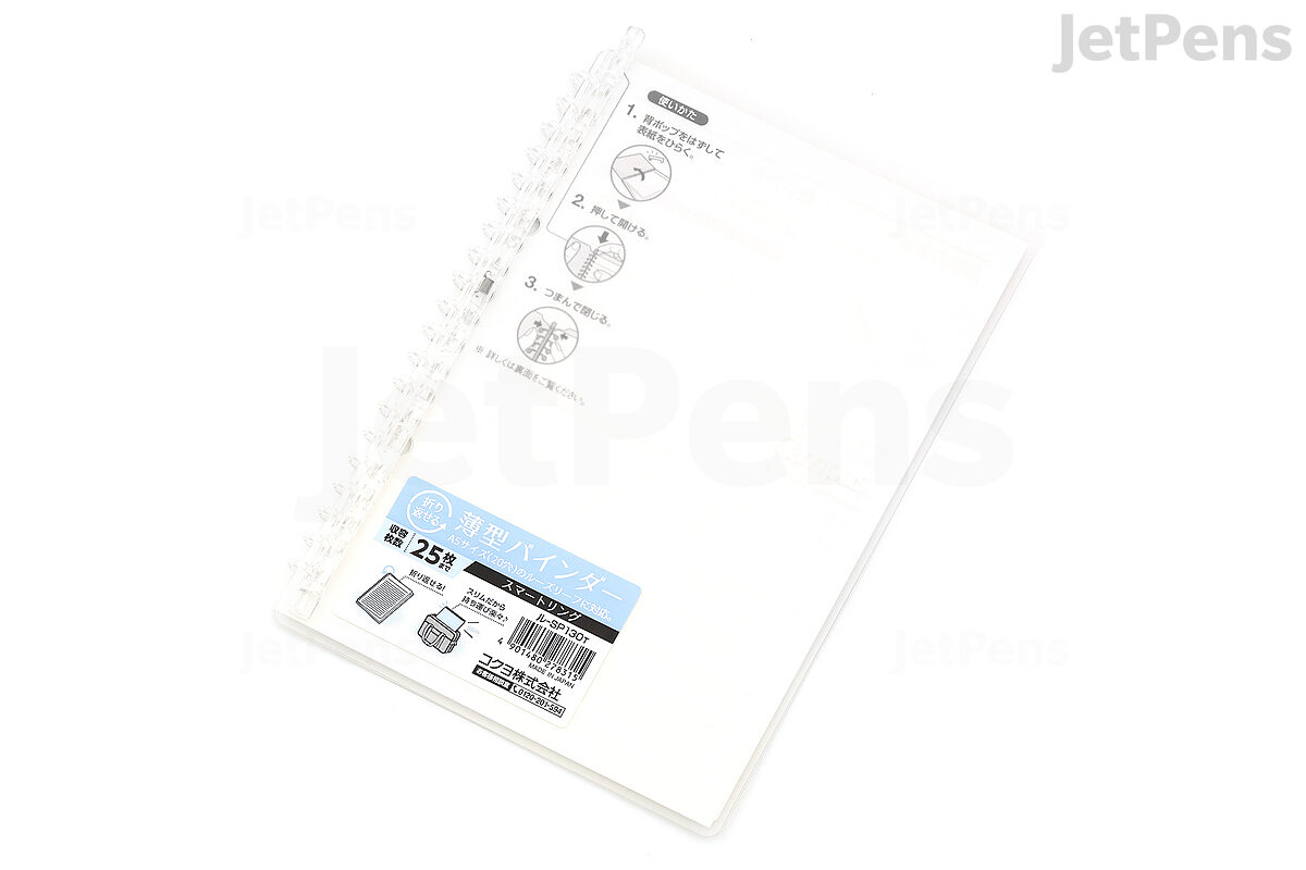 Clear Plastic Punched Pocket For Ring Binder Folder A5/A4, 4 Thickness — A  Lot Mall