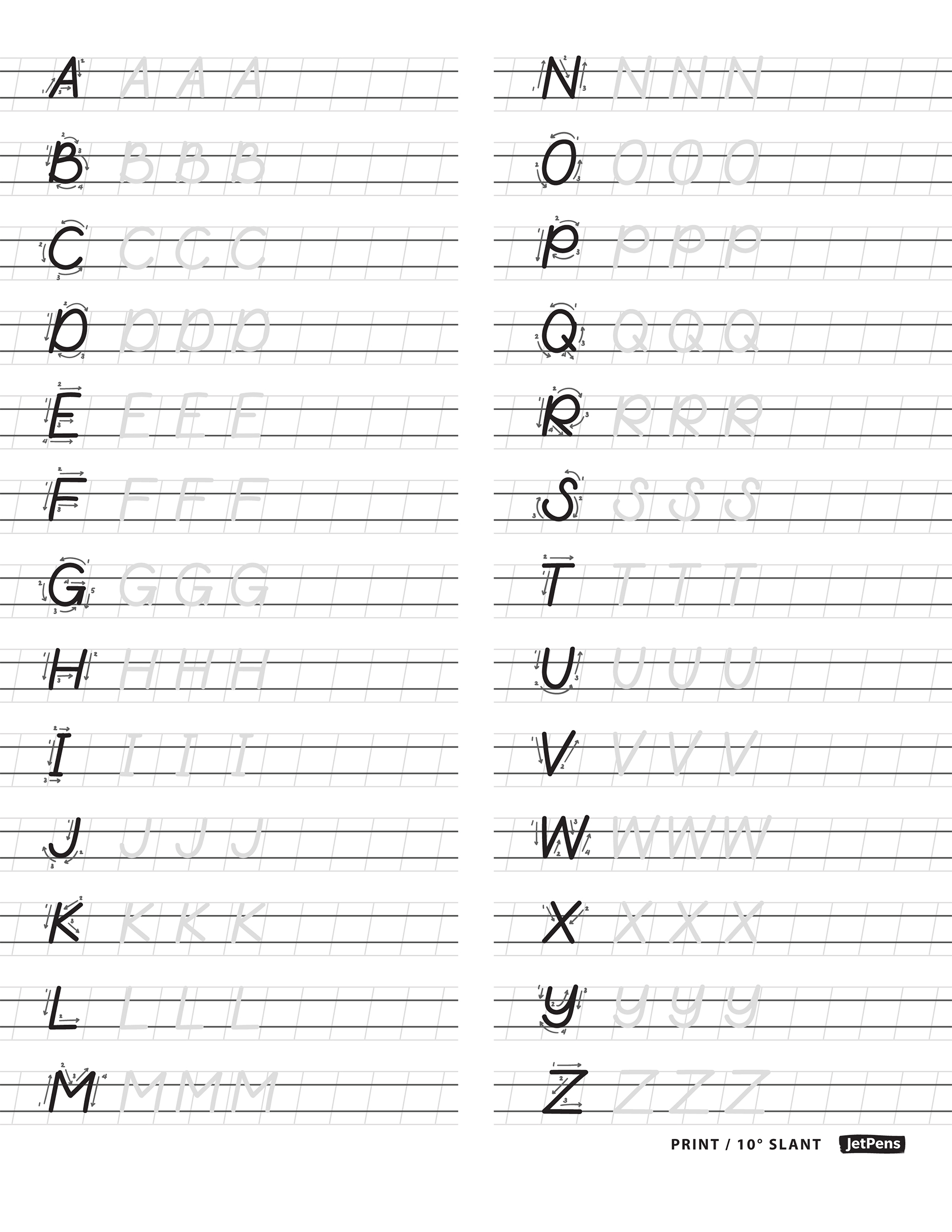 How to Make Your Own Handwriting Worksheets — vLetter, Inc