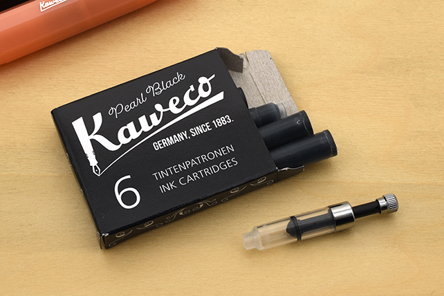 Offer: Free Kaweco Mini Fountain Pen Converter and pack of Pearl Black Ink Cartridges with an $80.00+ purchase