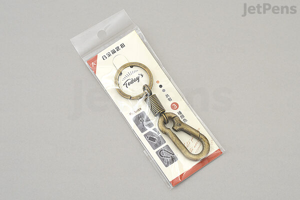 20 Pieces Small Locking Carabiner Clip 1 inch Mini Carabiner Clip for Keys