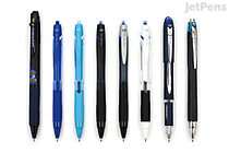 JetPens Uni Jetstream Ballpoint Pen Sampler - Blue - JETPENS JETPACK-090