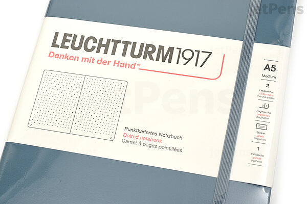 Leuchtturm1917 Medium Hardcover Notebook - Dotted - Royal Blue - A5