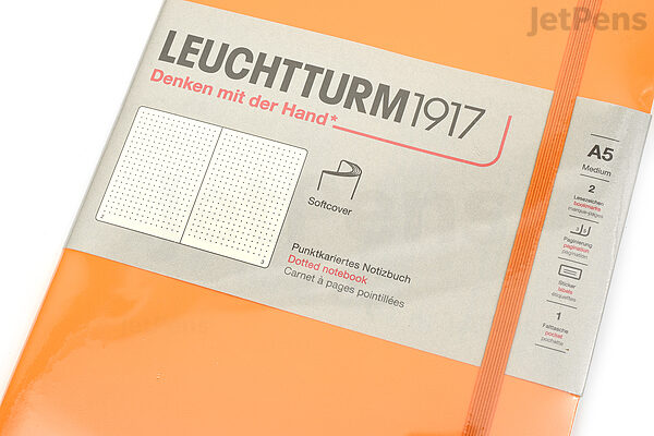 LEUCHTTURM1917 Jottbook Dotted A5 Lemon & Rising Sun