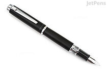 Platinum Procyon Luster Fountain Pen - Black Mist - Medium Nib - PLATINUM PNS-8000 #1 M