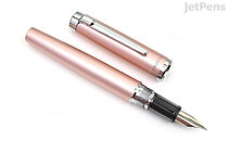 Platinum Procyon Luster Fountain Pen - Rose Gold - Fine Nib - PLATINUM PNS-8000 #18 F
