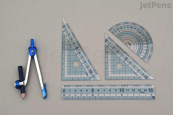 Exact Circle-Drawing Rulers : Compasses Ruler