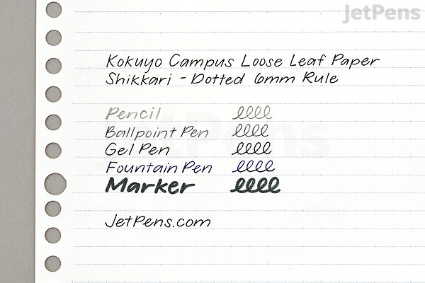 Kokuyo Campus Index Binder - B5 - Navy - 100 Sheet Capacity