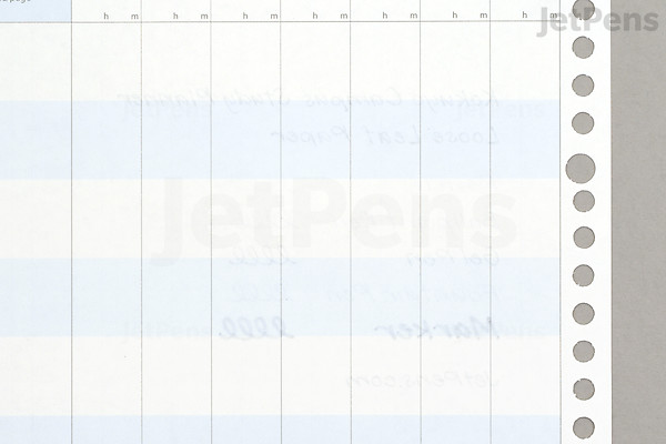 Kokuyo Campus Study Planner Loose Leaf Paper - B5 - Two-Week Visualized ...