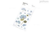 Appree Pressed Flower Sticker - Manchurian Violet