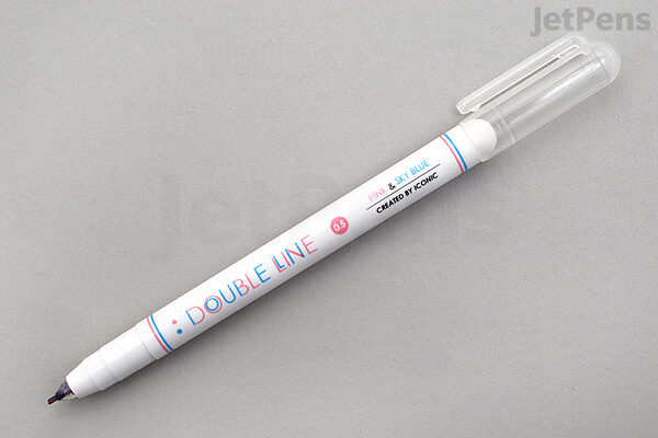 3/6PCS Dual Tip Pen Black Calligraphy Brush Pen Lettering Pens Art Marker  White Pen for