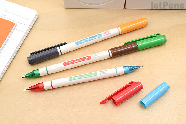 24 Multicolor Fineliner Pen Pack - Japanese Kawaii Pen Shop