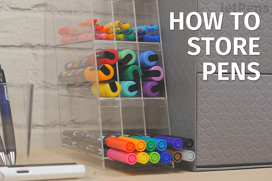 how to make a marker storage box - Try It - Like It - Create it