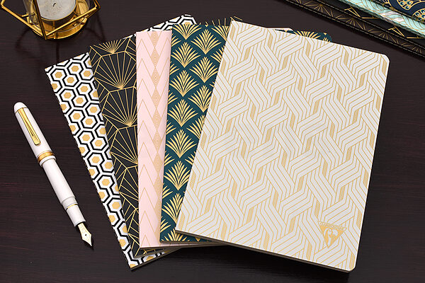 Clairefontaine Collection Neo Deco Notebook - A5 - Lined - Vegetal - CLAIREFONTAINE 192436