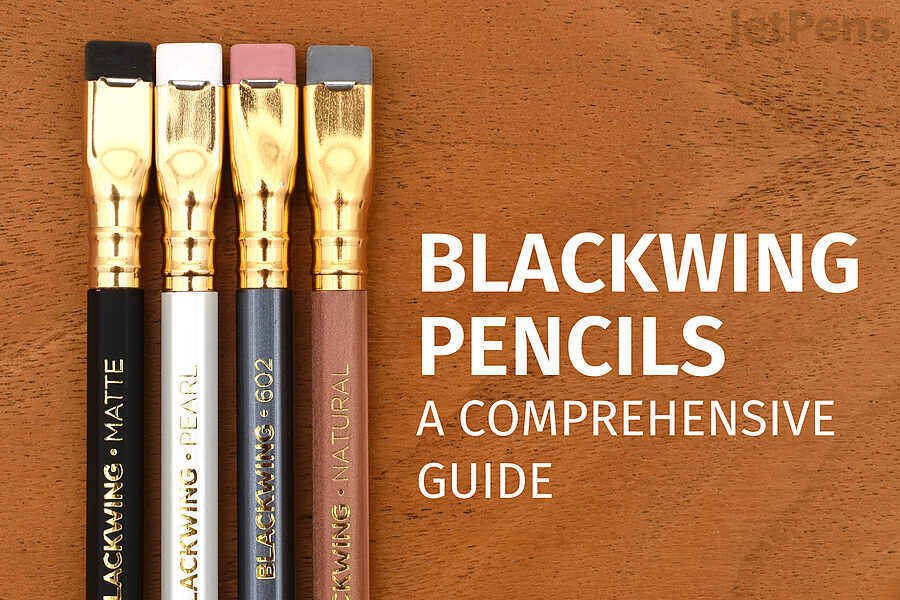 PALOMINO BLACKWING Pencil Popular Set(Original 602 Pearl Eraser Sharpener)