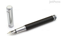 IWI Handscript Fountain Pen - Carbon Fiber - Extra Fine Nib - IWI 641-D1D