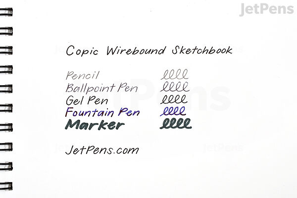 Copic Wire - Bound Sketchbook - 5in x 7in