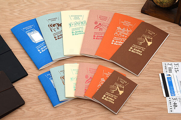 TRAVELER'S Notebook Refill: 032 and P17 Sticker Release Paper
