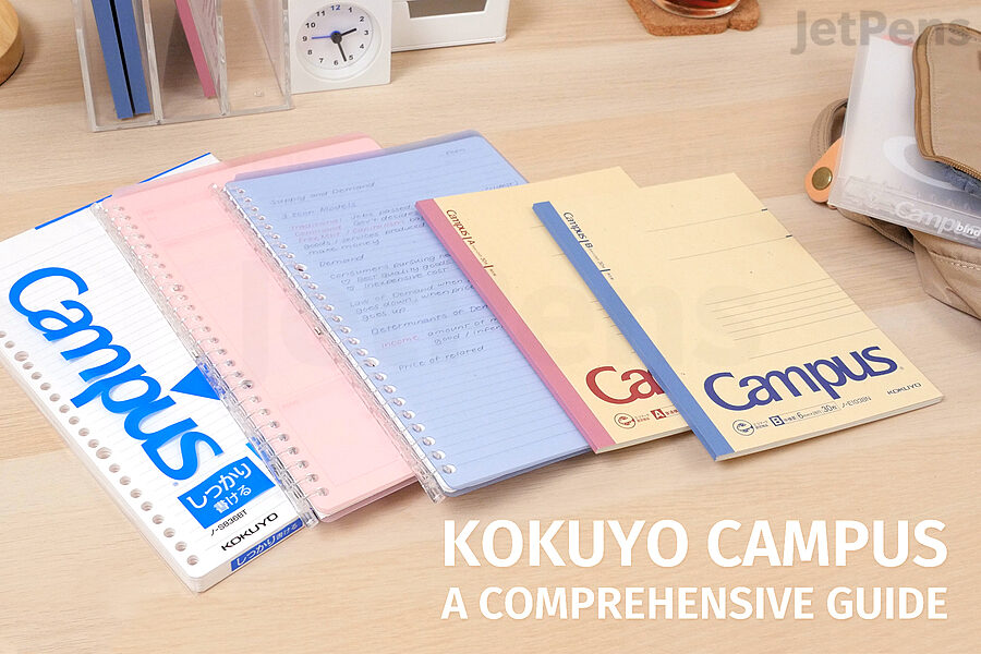  Kokuyo Campus Smart Ring Binder, B5 Light Blue Binder Notebook  Up to 25 Sheets 26 Holes Slim Binder Folder with 10 Extra Campus Sarasara  Loose-Leaf Paper for Work, Study and