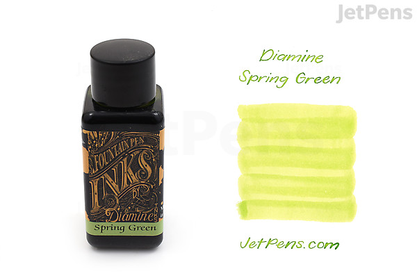Diamine Spring Green Ink - 30 ml Bottle | JetPens