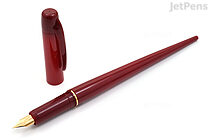 Platinum Desk Fountain Pen - Red - Extra Fine Nib - PLATINUM DPQ-700A-10