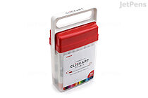 Zebra Clickart Knock Sign Pen - 0.6 mm - 36 Color Set - ZEBRA WYSS22-36C-N