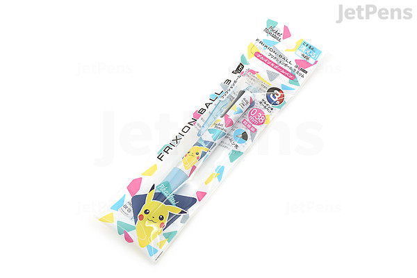 Pilot Frixion Ball 3 Slim 3 Color Multi Pen 0 38 Mm Pokemon Blue Limited Edition Jetpens Pilot Frixion Ball 3 Slim 3 Color Multi Pen 0 38 Mm Pokemon Blue Limited Edition Jetpens