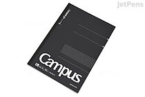 Kokuyo Campus Notebook - Business - A5 - 5 mm Graph - Black Cover - 40 Sheets - KOKUYO 104S5-D
