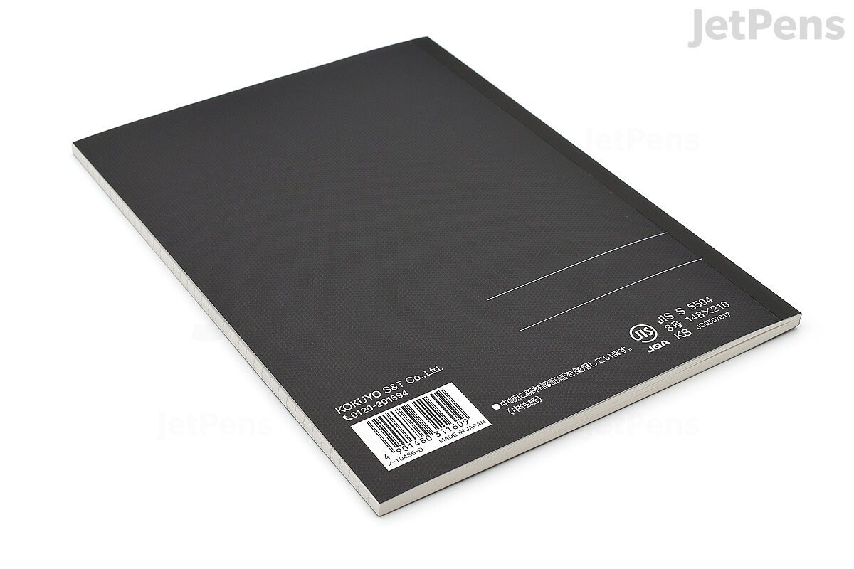 Black Kraft Paper Cover Sketchbook for Artist, No Line A5 Sketch Book on The Go