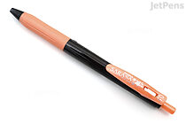 Zebra Sarasa Clip Gel Pen -  0.5 mm - Decoshine Color - Shiny Orange - ZEBRA JJ15-SOR