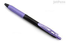 Zebra Sarasa Clip Gel Pen -  0.5 mm - Decoshine Color - Shiny Purple - ZEBRA JJ15-SPU