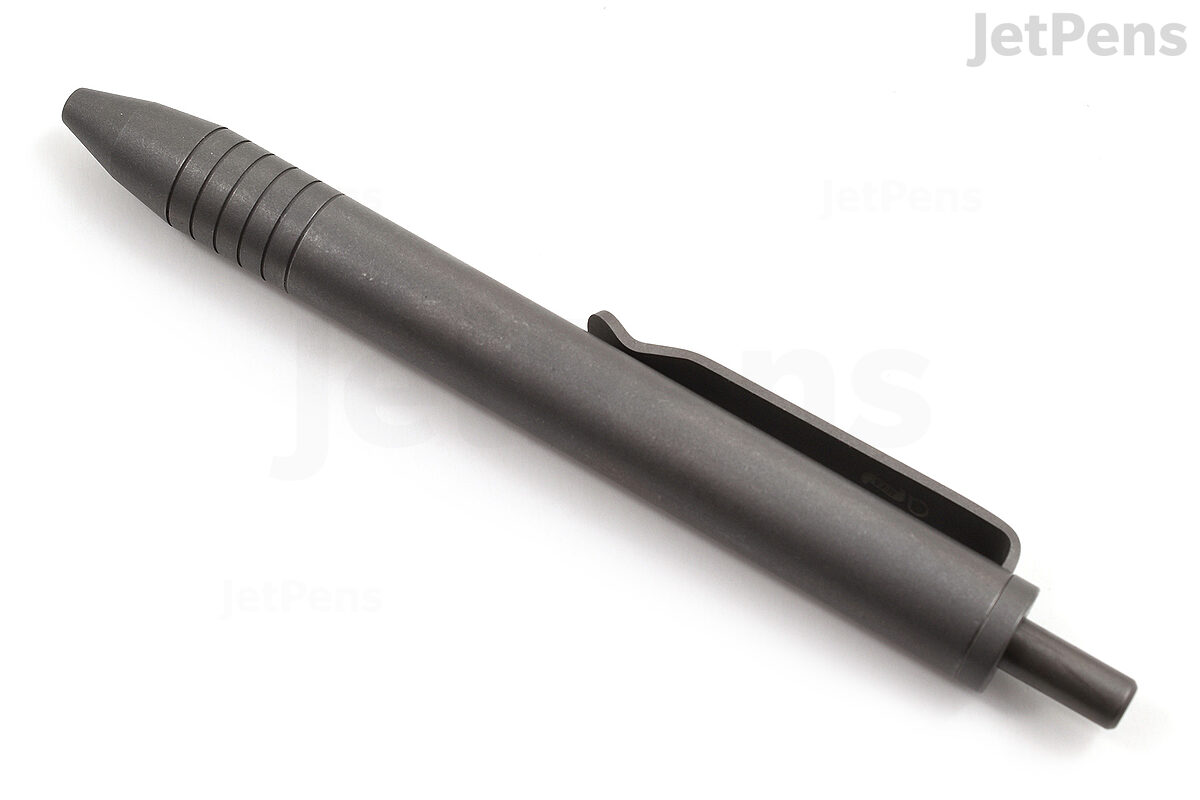 Big Idea Design Mini Click Pen (Titanium - Black)