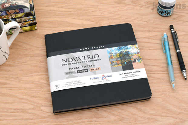 Stillman & Birn Nova Sketchbook 7.5” x 7.5”- Mixed Trio