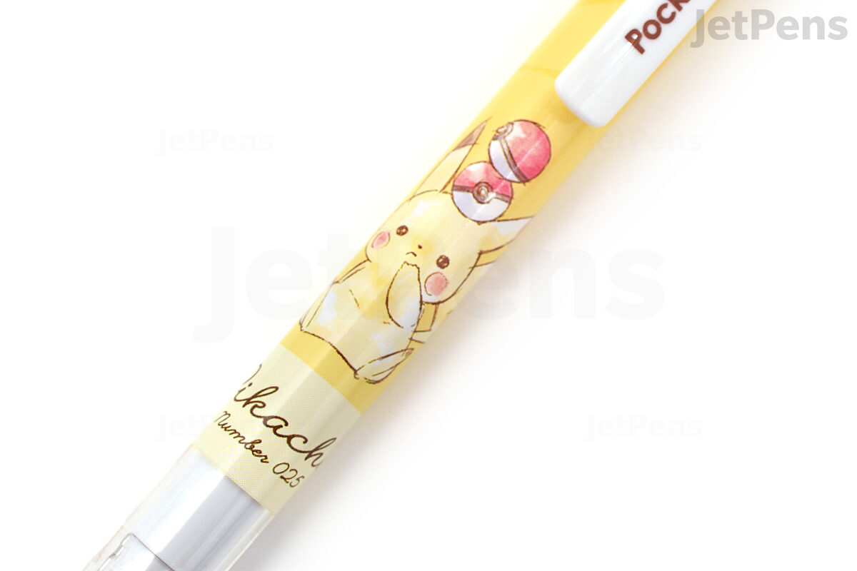 Japan Pokemon Kuru Toga Mechanical Pencil - Pikachu White