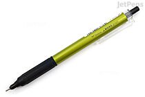 Tombow Mono Graph Lite Ballpoint Pen - 0.38 mm - Black Ink - Lime Body - TOMBOW BC-MGLU51